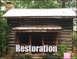 Historic Log Cabin Restoration  Casey County, Kentucky